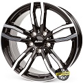 Alutec Drive Diamant-schwarz Frontpoliert