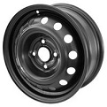 Steel wheel black